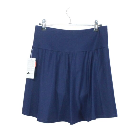 LL Bean Shaping Swimwear Swim Skirt Darkest Navy Size 10 - Picture 1 of 10